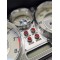 Instrument Cluster Bezel, Vintage Style , Bi-Layer, Stainless Steel, NB